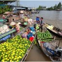 Visite le marché flottant de Cai Rang au delta du Mékong